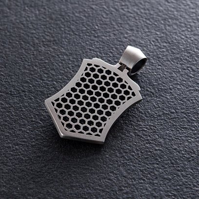 Чоловічий срібний кулон "Орел" 377 №7