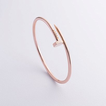 Золотий браслет "Цвях" б05467