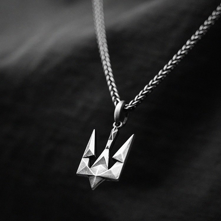 Кулон "Герб України - Тризуб" у сріблі 133154 від ювелірного магазину Онікс - 7