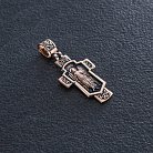 Золотий православний хрест "Ангел Охоронець" п02688 от ювелирного магазина Оникс