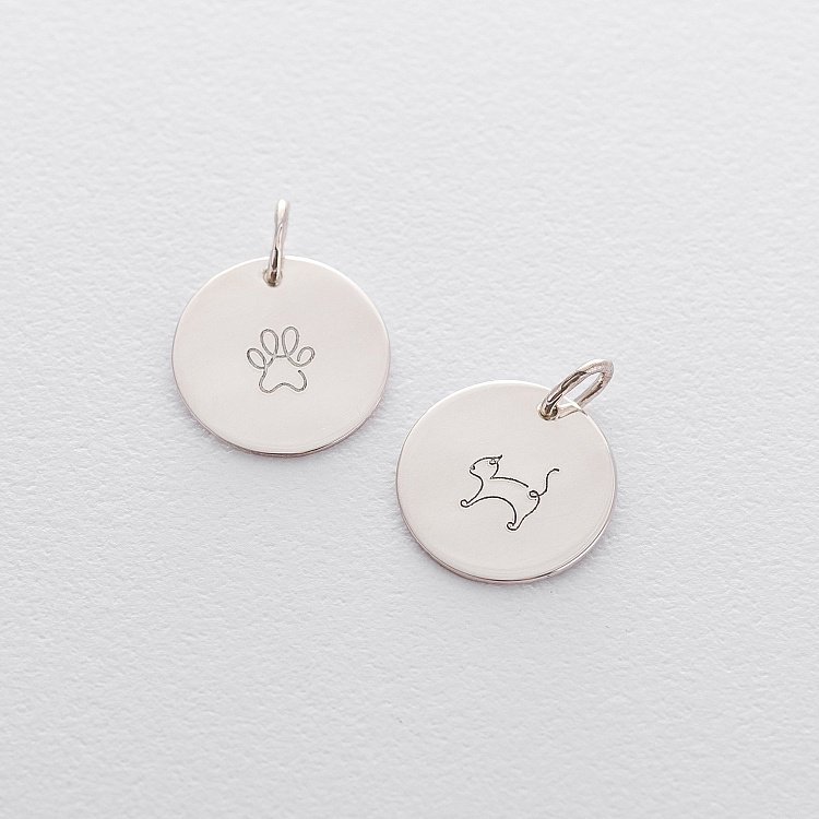 Кулон "Лапка" 132724л від ювелірного магазину Онікс - 1