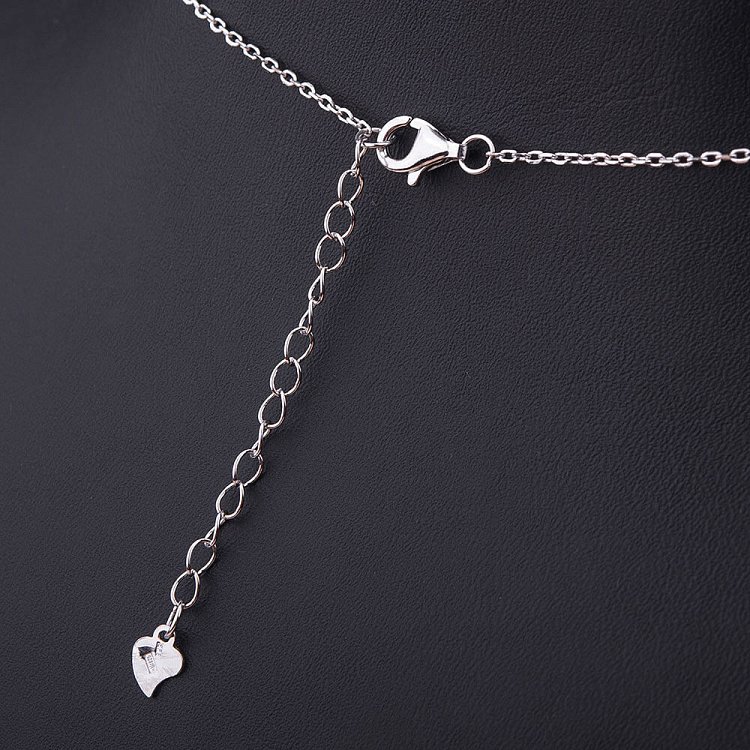 Серебряное колье с перламутром 18229 от ювелирного магазина Оникс - 3