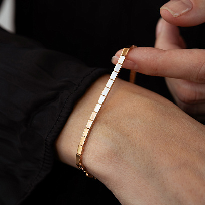 Браслет "Aria" у червоному золоті б05708 №12