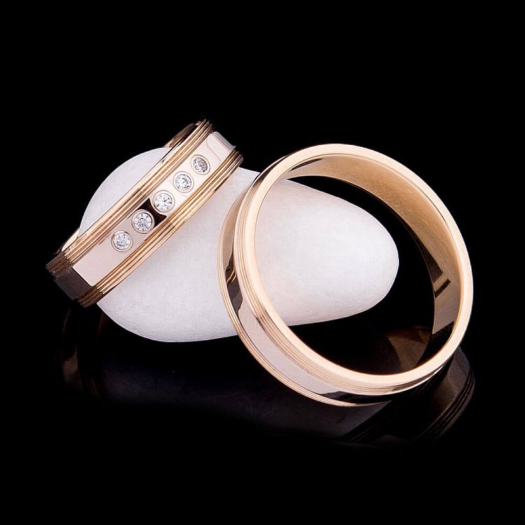 Обручка обр000540 від ювелірного магазину Онікс - 5