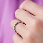 Серебряное кольцо "Бесконечность" 3946 от ювелирного магазина Оникс - 1