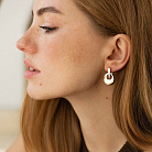 Золоті сережки "Karla" с08633 от ювелирного магазина Оникс - 1