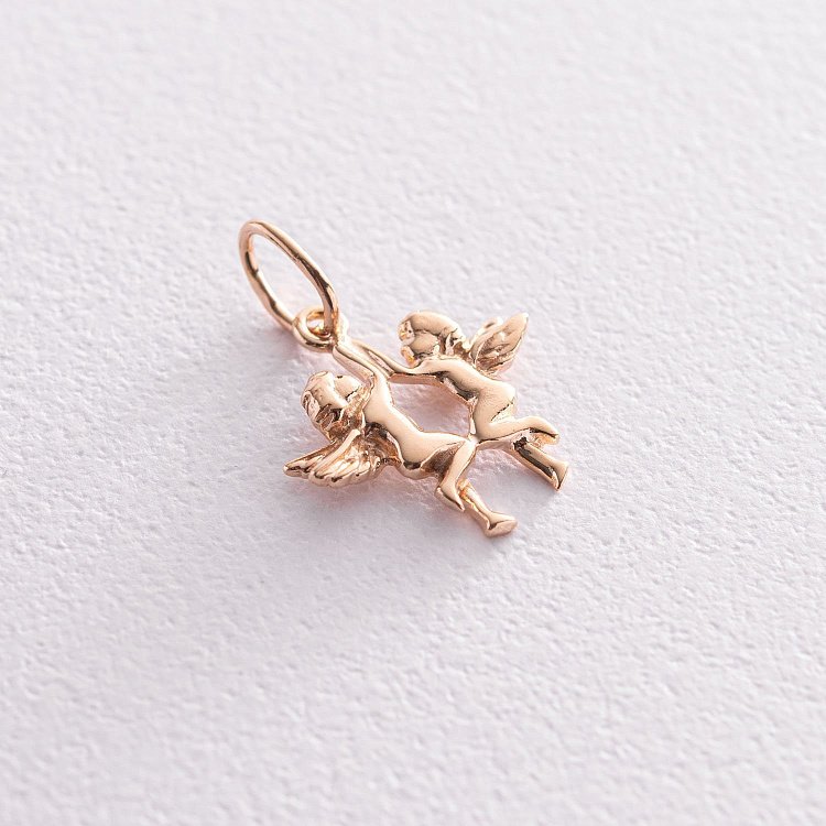 Золота підвіска "Янголятка" п03534 від ювелірного магазину Онікс