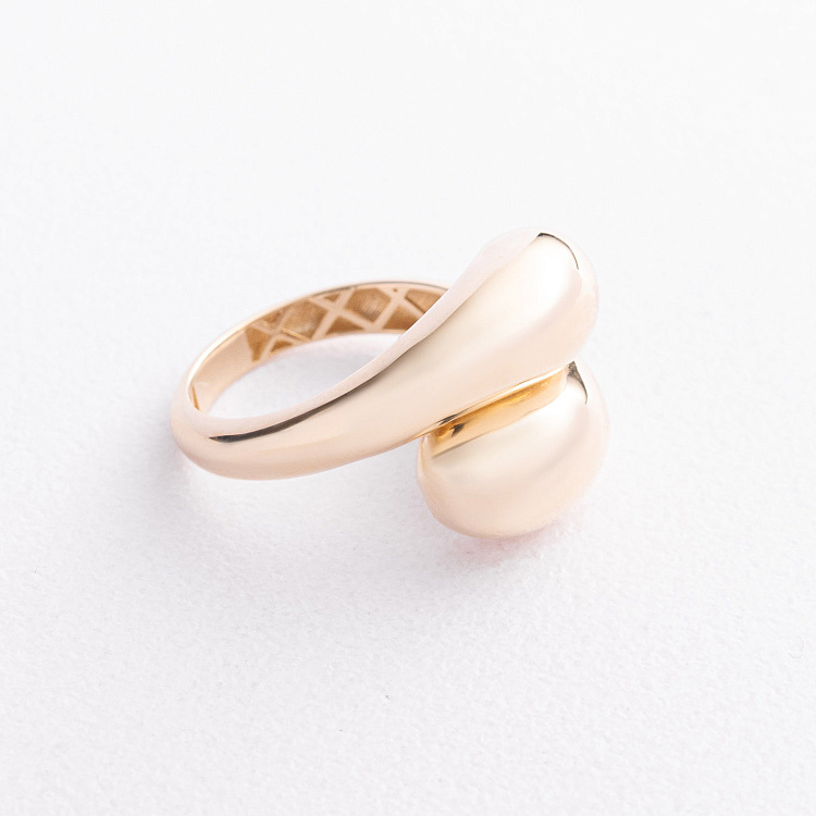 Каблучка "Miriam" у жовтому золоті к08411 від ювелірного магазину Онікс - 2