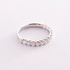 Золотое кольцо с дорожкой камней (бриллианты) кб0093cha от ювелирного магазина Оникс - 2