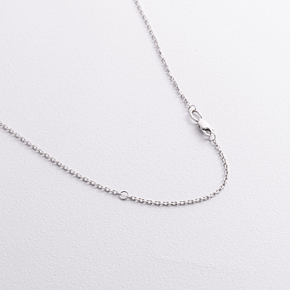 Золоте кольє "Хрестик" з діамантами 745371121 №3