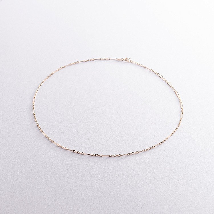 Кольє - ланцюжок у жовтому золоті кол02386 від ювелірного магазину Онікс - 6