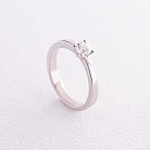 Помолвочное золотое кольцо с бриллиантом кб0418 от ювелирного магазина Оникс