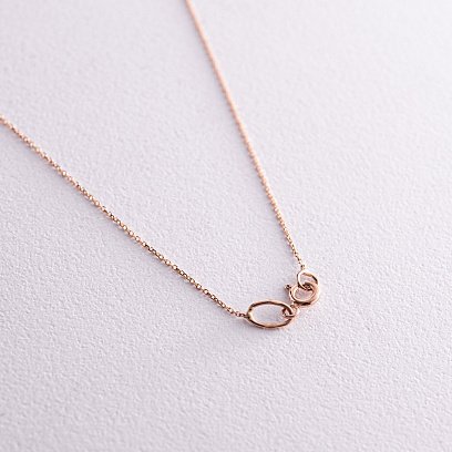 Золоте кольє "Нескінченність" кол02318 №3