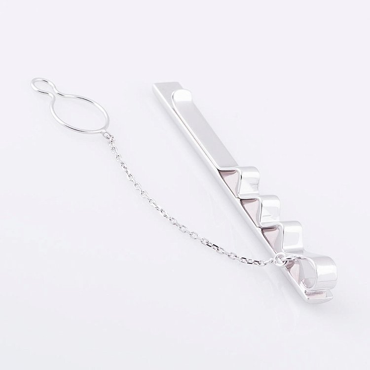 Золотий затиск для краватки заж00119 від ювелірного магазину Онікс - 1