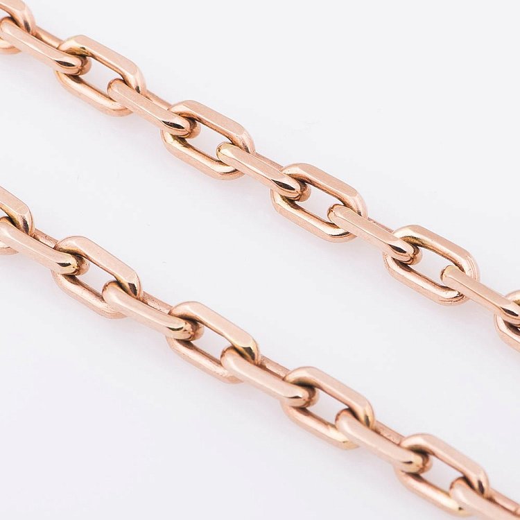 Золотая цепочка "Якорное плетение" (4мм) ц00197з от ювелирного магазина Оникс - 1