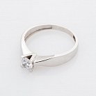 Помолвочное кольцо (фианит) к04889 от ювелирного магазина Оникс - 1