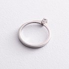 Помолвочное золотое кольцо с бриллиантом 22771521 от ювелирного магазина Оникс - 3