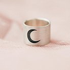 Серебряное кольцо с гравировкой "Луна" 112143лн от ювелирного магазина Оникс - 3