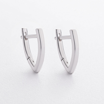 Серебряные серьги "Vivienne" 123589 №3