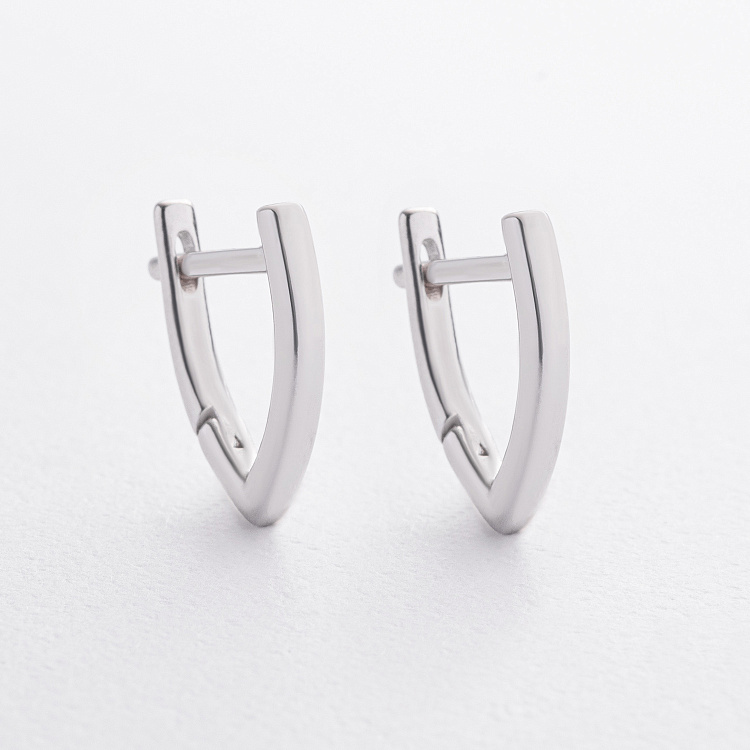 Серебряные серьги "Vivienne" 123589 от ювелирного магазина Оникс - 1