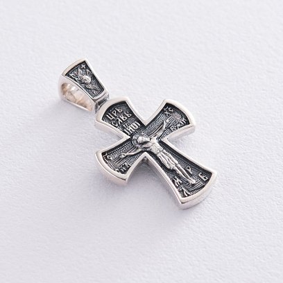 Серебряный крест (чернение) 132568