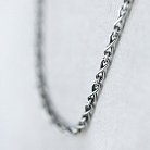 Мужская серебряная цепочка "Бесконечность" 15154 от ювелирного магазина Оникс - 4