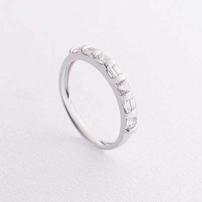 Золота каблучка з діамантами кб0627ca