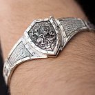 Срібний браслет "Георгій Переможець" 030 от ювелирного магазина Оникс - 4