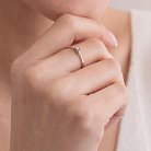 Помолвочное золотое кольцо с бриллиантом 22771521 от ювелирного магазина Оникс - 6