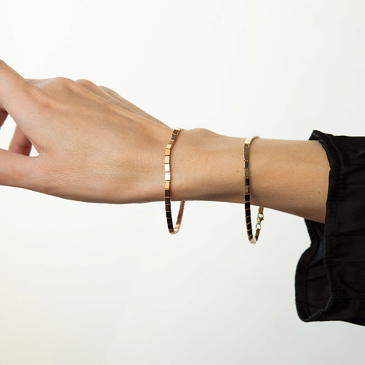 Браслет "Aria" у жовтому золоті б05710 від ювелірного магазину Онікс - 9