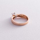 Помолвочное золотое кольцо к03350 от ювелирного магазина Оникс - 2
