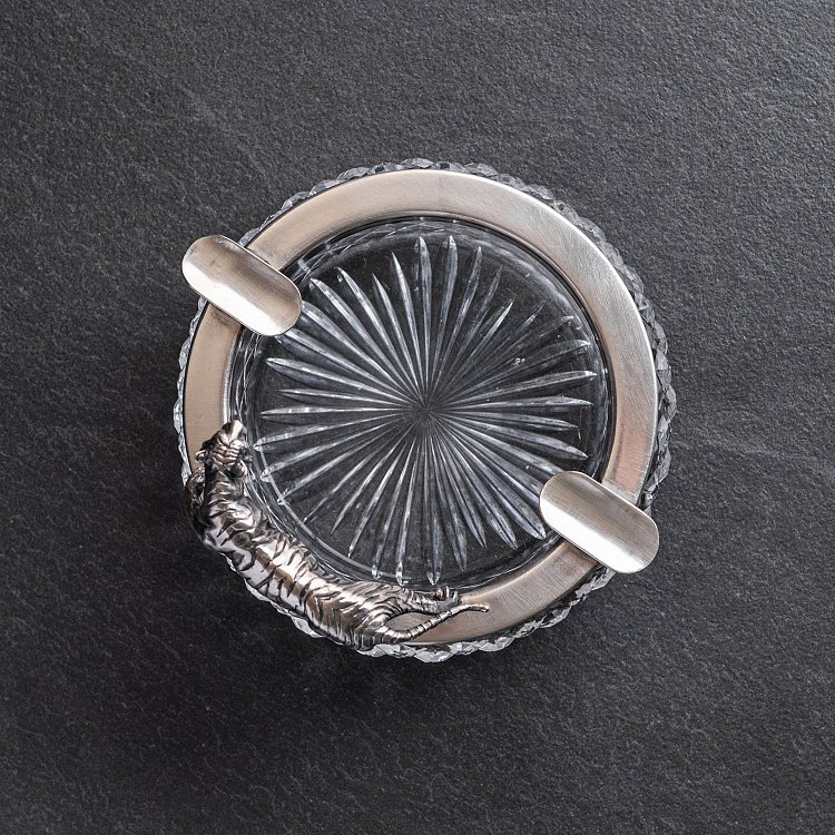 Срібна фігура з тигром ручної роботи 23125 від ювелірного магазину Онікс - 5