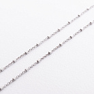 Серебряное колье "Кубики" 908-01596 от ювелирного магазина Оникс - 1