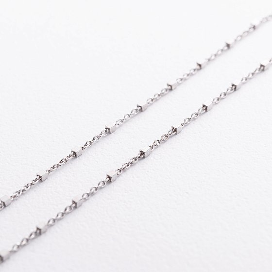 Серебряное колье "Кубики" 908-01596 №3