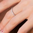 Золотое кольцо с разноцветными сапфирами и бриллиантами кб0504gl от ювелирного магазина Оникс - 6