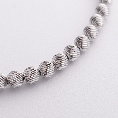 Серебряный мужской браслет ZANCAN EXB726-B №4