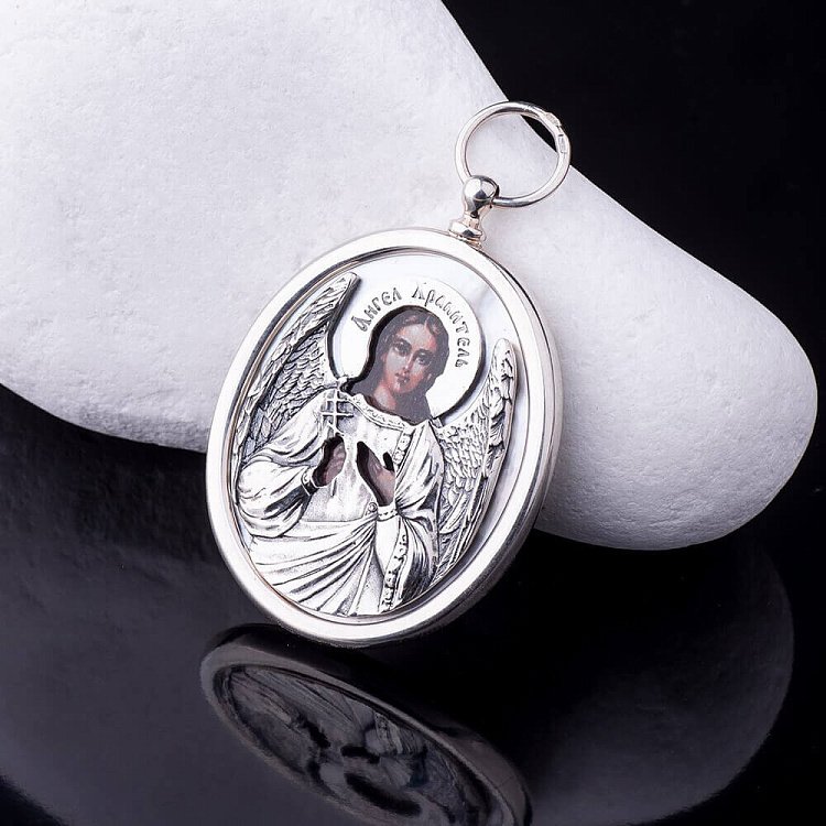 Ікона "Ангел Хранитель" 23413 від ювелірного магазину Онікс - 2