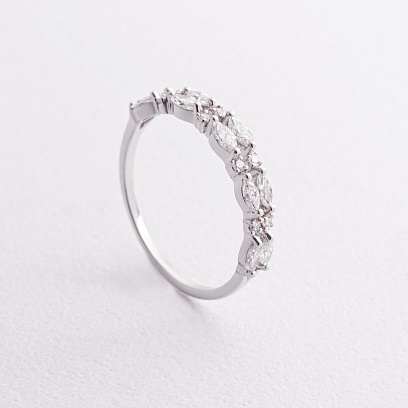 Золота каблучка з діамантами кб0616lg