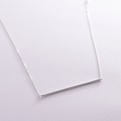 Срібне кольє "Мить" 181050 №3