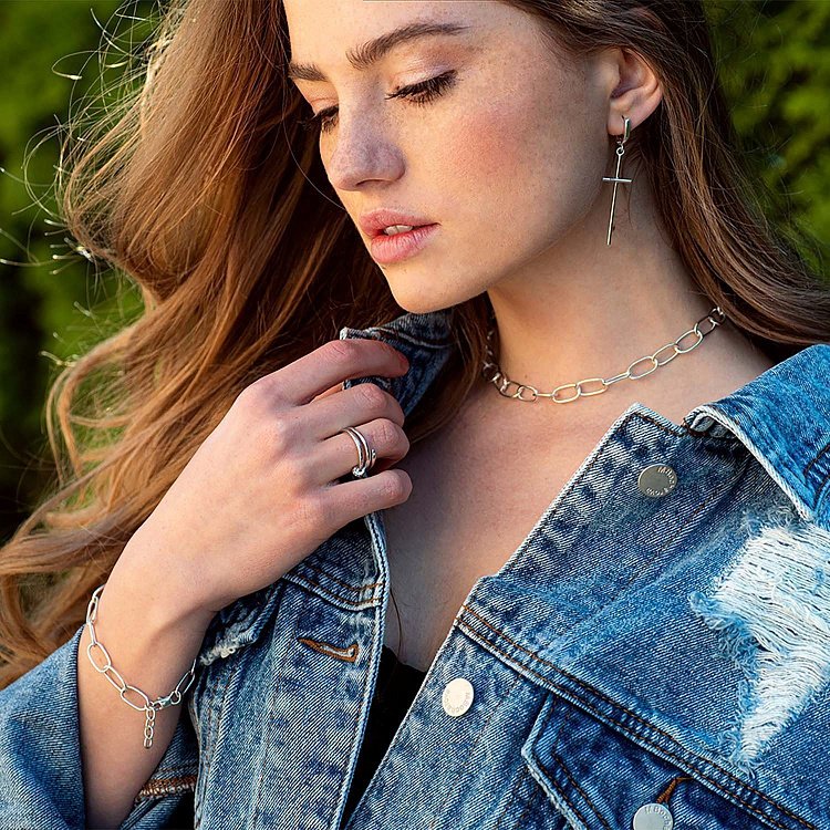 Серебряное колье "Свобода" 181037 от ювелирного магазина Оникс - 19