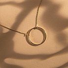 Колье "Большой круговорот" в желтом золоте кол01852 от ювелирного магазина Оникс - 13