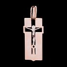 Золотий чоловічий хрест "Якір" 140224 от ювелирного магазина Оникс - 1