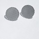 Срібні сережки "Комети структурні" 122492 от ювелирного магазина Оникс - 10