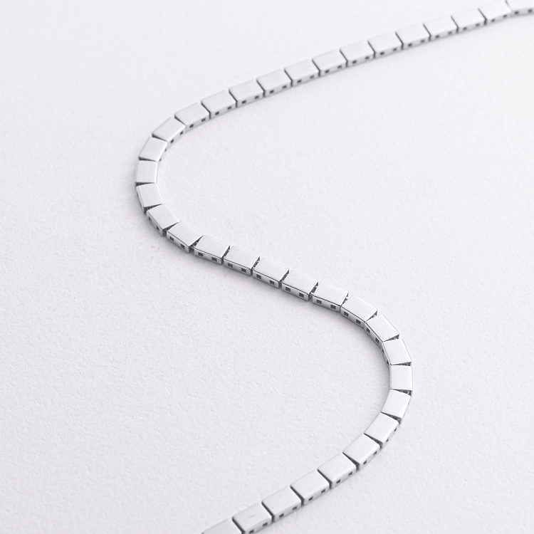 Браслет "Aria" у білому золоті б05709 - 5 Браслет "Aria" у білому золоті б05709 від ювелірного магазину Онікс - 5