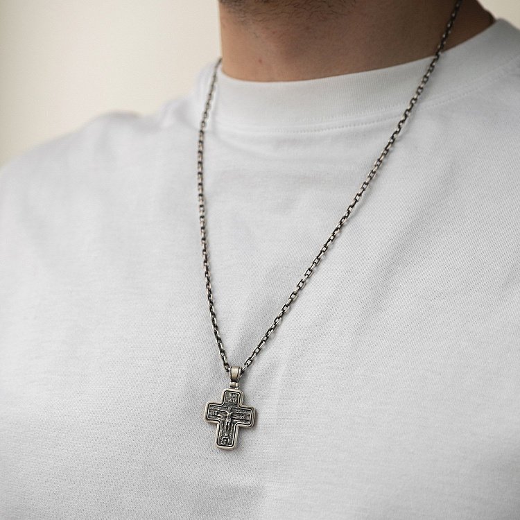 Серебряная цепочка (якорное плетение) ЧС10232R от ювелирного магазина Оникс - 1