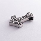 Серебряный кулон "Молот с Щитом Иггдрасиля" 7047 от ювелирного магазина Оникс - 9