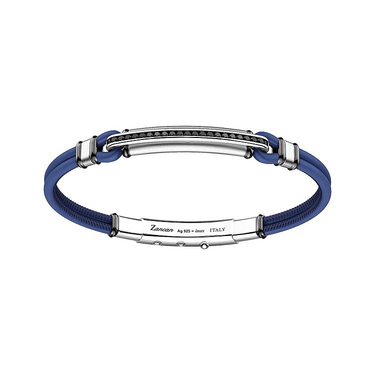 Чоловічий браслет ZANCAN ESB179-BL від ювелірного магазину Онікс