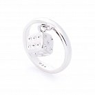 Серебряное кольцо "Игральная кость" 112092 от ювелирного магазина Оникс