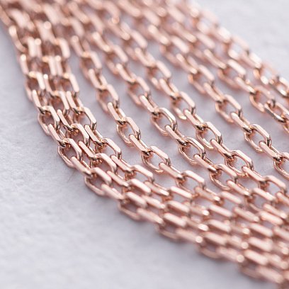 Каблучка з ланцюжками (червоне золото) к07623 №5