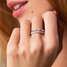 Помолвочное золотое кольцо с бриллиантами кб0102ca от ювелирного магазина Оникс - 1